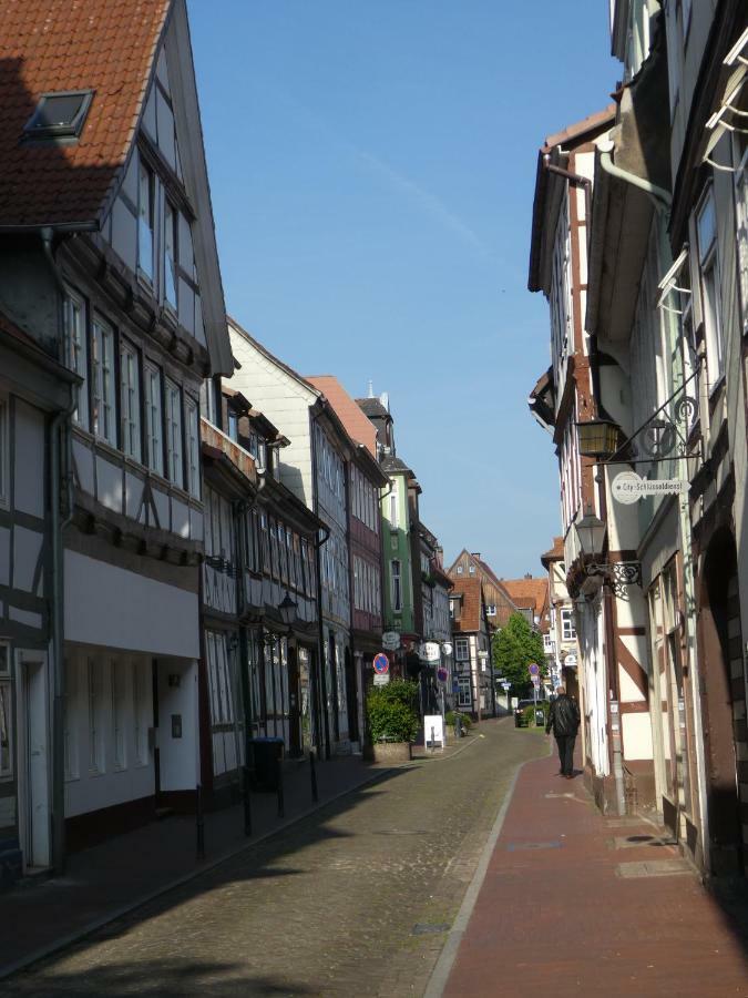 Ferienwohnung Janus Altstadt-Hameln Haus 2 Inklusive Parkplatz - Mit Und Ohne Terrasse Oder Loggia 하멜른 외부 사진